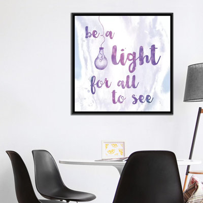 Art sur toile iv "mots de foi"