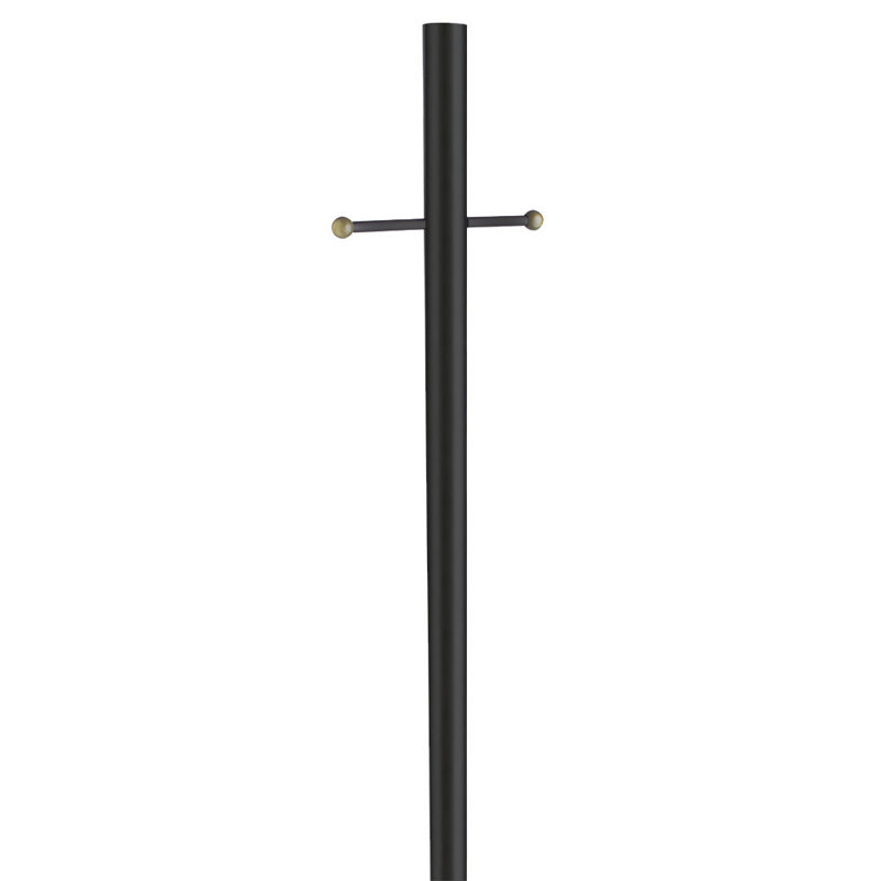 Kerys Lamp Post with Cross Arm, No, No, Black
