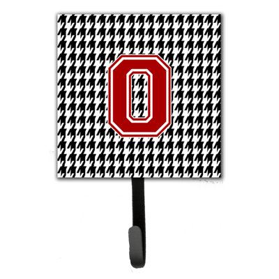 Porte-laisse houndstooth et crochet mural