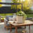 Hexagon Terrace Planter Box Tall - Ash Brown