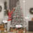 7.5 ft Artificial Frosted Christmas Tree