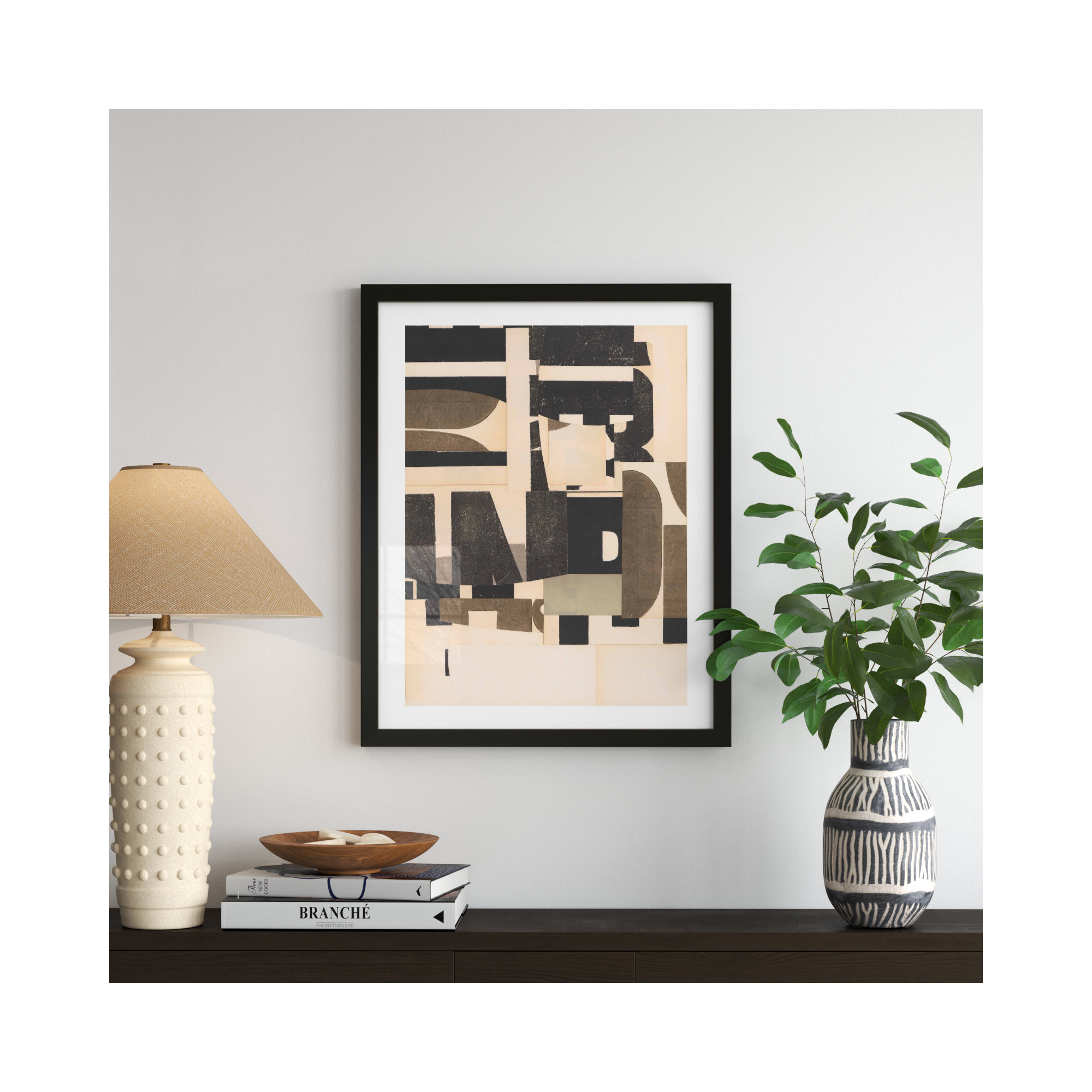 Dark And Stormy by Driftway Studio, Black, 16" W x 20" H
