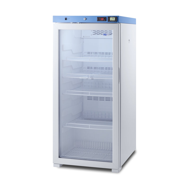 EQtemp 24" Wide Upright Healthcare Refrigerator, Right Handed