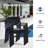7 Pieces Patio Dining Table And Chairs Set-102402353