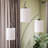 Leah 3-Light Floor Lamp - Black