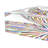 Fireworks White Acrylic Candy Catchall Dish