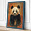 Panda Portrait Modern - Wrapped Canvas-1385333217-1385333228