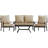 Baldwyn 4 - Person Patio Conversation Set with Cushions