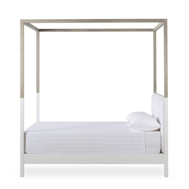 Oakland Linen Canopy Bed, King