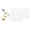 Aniston 3-Light Glass Globe Bubble Chandelier-1425470511-1431771358