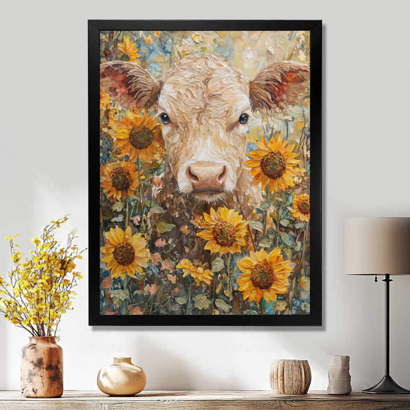 Dunnuck - Animals Canvas Wall Art, Noir, noir, noir, noir, H 20 po x l 12 po, Reproduction encadrée d'une seule photo