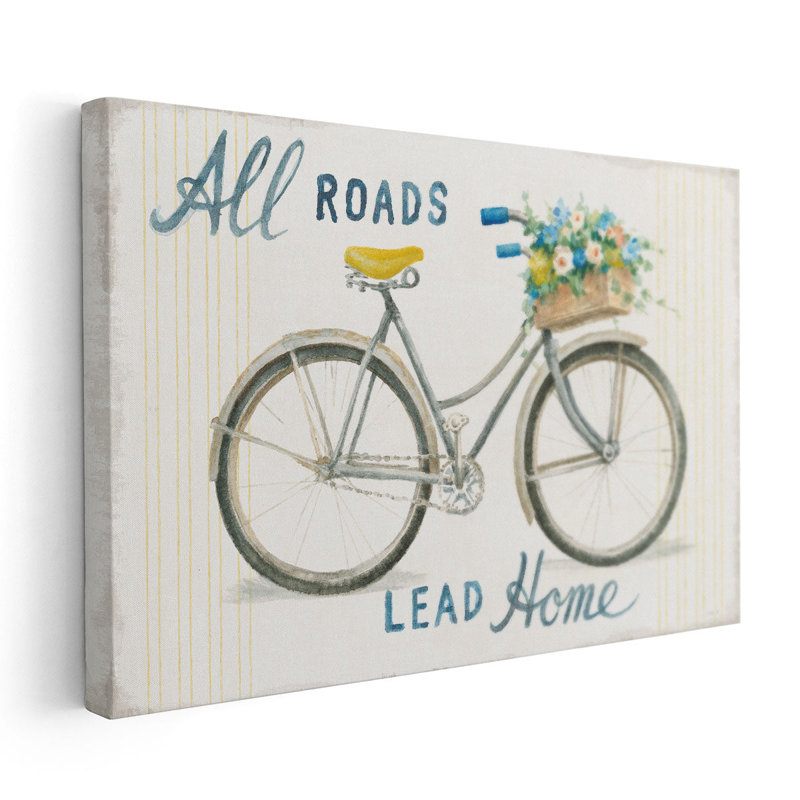 «Floursack Home I», reproduction d'art sur toile, H 16 po x l 24 po