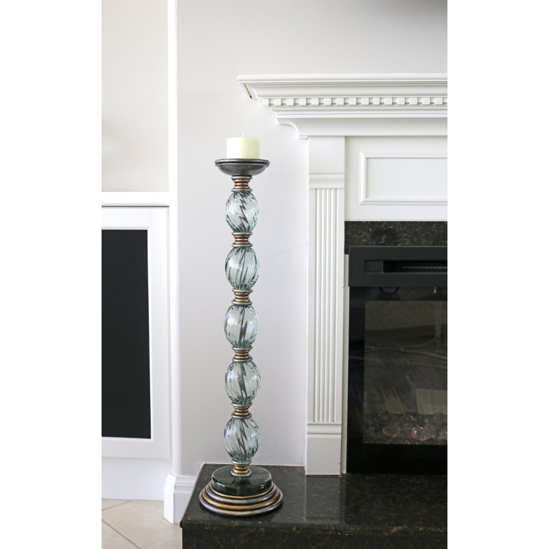 Pompeii 31'' H Floor Candlestick