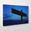 Angel Of The North Newcastle No Frame - Wrapped Canvas-19041011