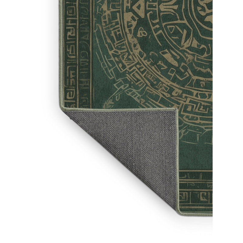 Ancient Ruins Rug, Round 3'