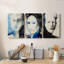 «Tilda's Gaze I», ensemble de 3 toiles tendues-101464611