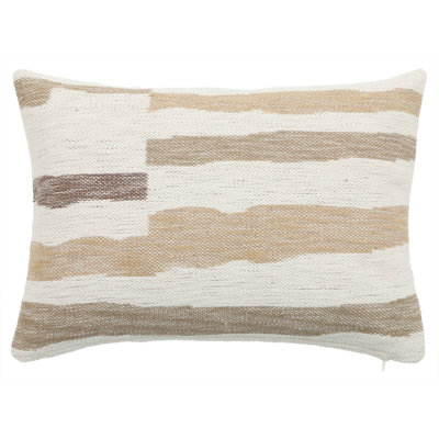 Scout Cotton Knife Edge Textured Throw Pillow