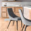 Chaise d'appoint en lin Leonitus-33716142