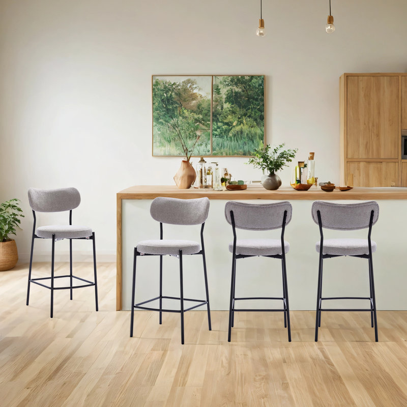 Tabourets de bar Modern, Gris
