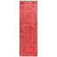 Overdyed Hand-Knotted Wool Modern-Contemporary Pink Runner 2' 8" x 7' 6"