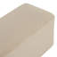 Repose-pieds en amande, long et confortable, base stable pour un repos sécuritaire, adaptable à différents styles de maison - siège coloré, repose-pieds avec tissu doux, soutien, détente idéale