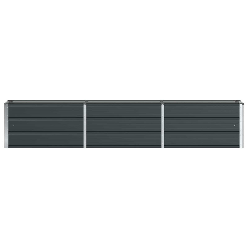 Planter 240 X 40 X 45 Cm Steel, Anthracite