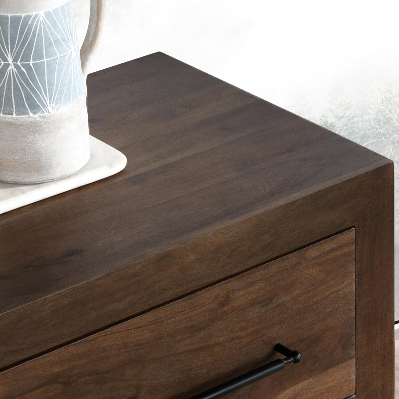 Jaxon 2 - Drawer Solid Wood Nightstand