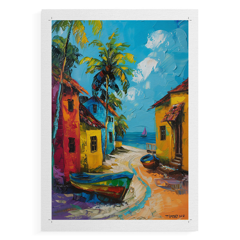 NAUTICAL Series DL XXXVII - Impression sur toile seulement - NON CADRE, H 60 po x l 40 po