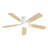 Cissline 46" 5 - Blade Sleek and Modern White Ceiling Fan With Led Lights, Controled With Remote Control Or App-1399904793-1399904790