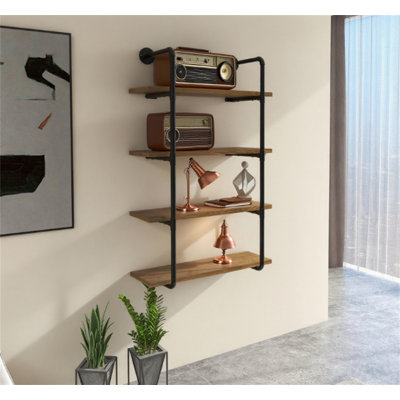 Bibliothèque murale flottante Rack