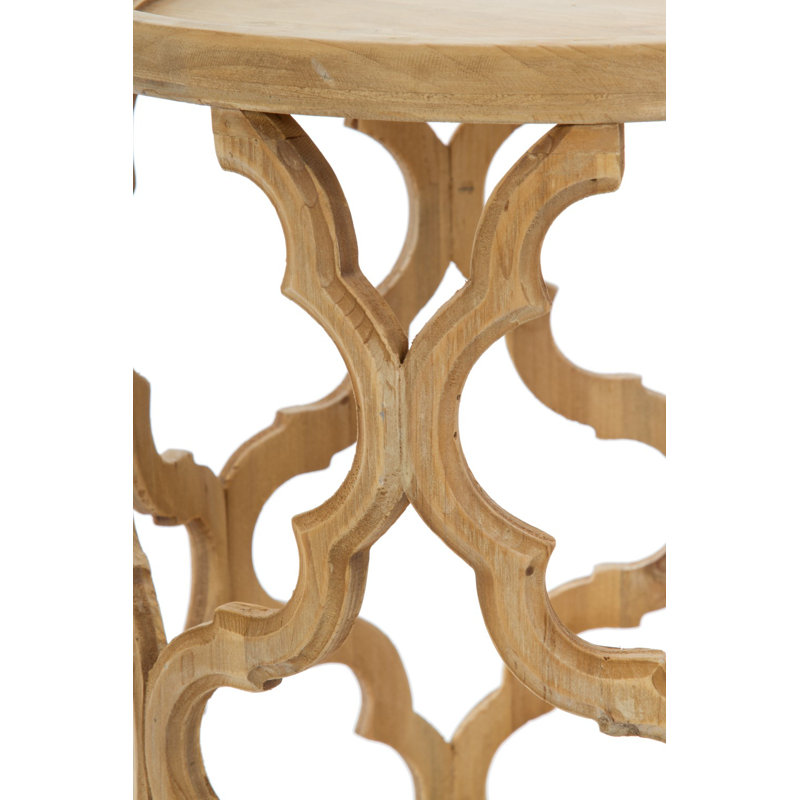 Glazier Tray Top End Table, Beige