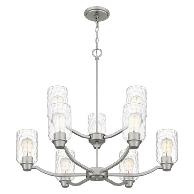 Gilliard 9 - Light Dimmable Cylinder Chandelier