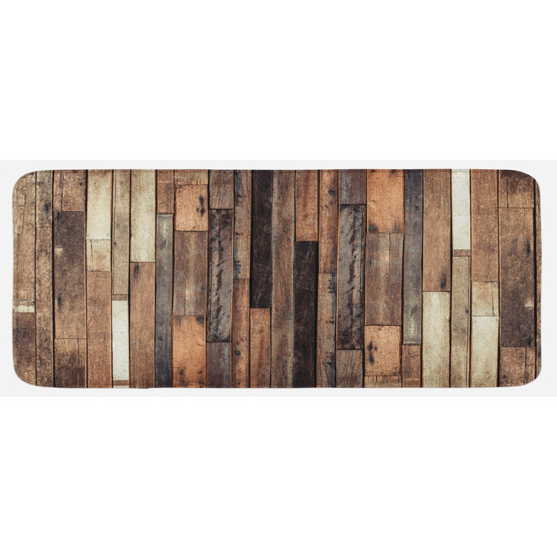 Tapis de cuisine en bois