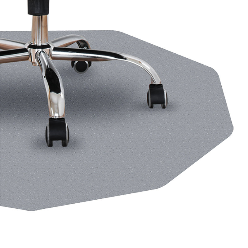 Floortex 9Mat Polycarbonate 9-Sided Chair Mat for Carpets up to 1/2" - 38" x 39", Clear