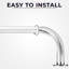 Alonnie Extendable Metal Curtain Pole Room Darkening Single Curtain Rod-1817010214-1871034179