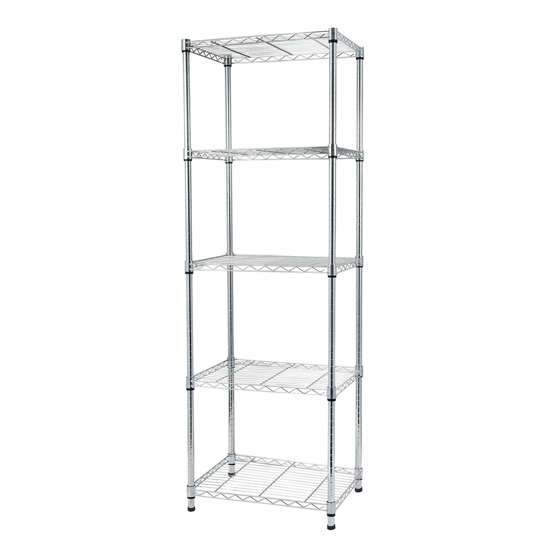 Mayleen 21.65'' W Metal Shelving Unit Rebrilliant