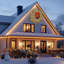 Couronne de Noël illuminée 36/48/60 po avec arc et lumières DEL pour l'intérieur et l'extérieur-1642878478-1642878479