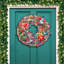 Décoration murale en bois Danbury Summer Blooms Wreath
