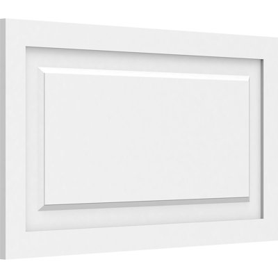 Panneau mural Harrison 3D en blanc