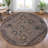 Machine Washable Indoor/Outdoor Xhevrie Mocha Rug-112132062