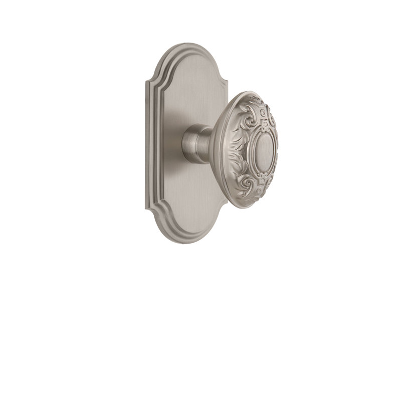 Fausse plaque Grandeur, Nickel satiné