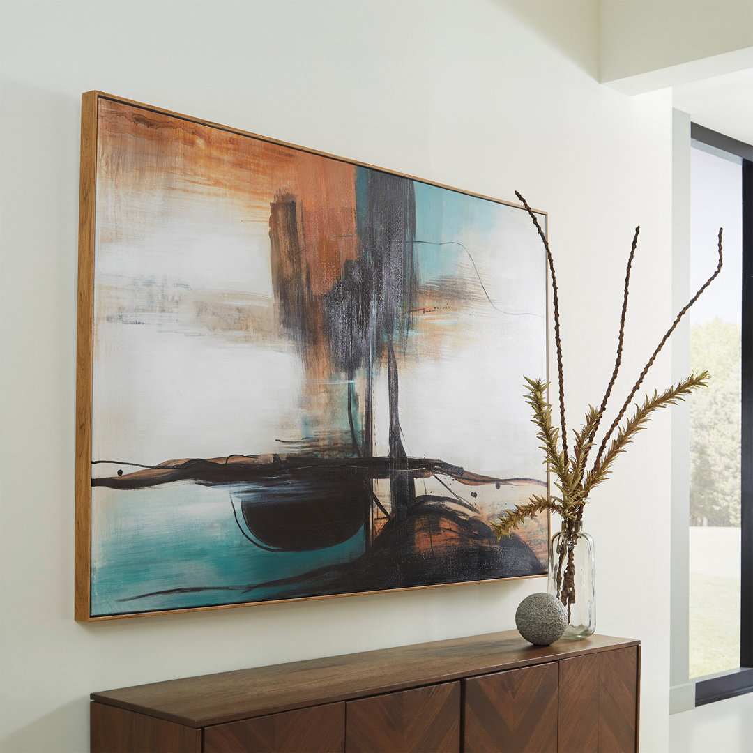 Picture Frame Painting on Canvas Wrought Studio™