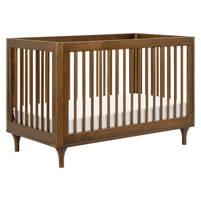 Lolly 3-in-1 Convertible Crib, Brown