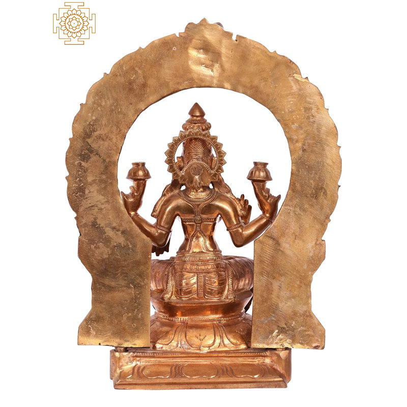 Figurine de la déesse assise Lakshmi