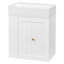 Meuble-lavabo avec tiroir, tablette latérale-1296043750