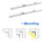 Aluminum Track Lighting Rail