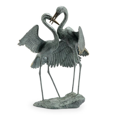 Handcrafted Bird Garden Statue