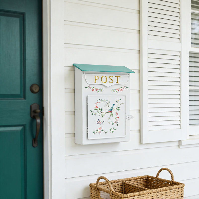 Mailbox Wall Mount Mailboxes for Outside Vintage Mailboxes for House Outside Porch Front Door Decor