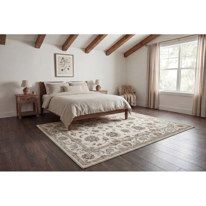 Tapis ivoire Attell, Rectangle 2 pi x 3 pi 11 po