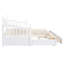 Lit de jour simple en bois avec lit gigogne extensible et deux tiroirs de rangement, parfait pour les chambres d'amis et les petits espaces-204872783